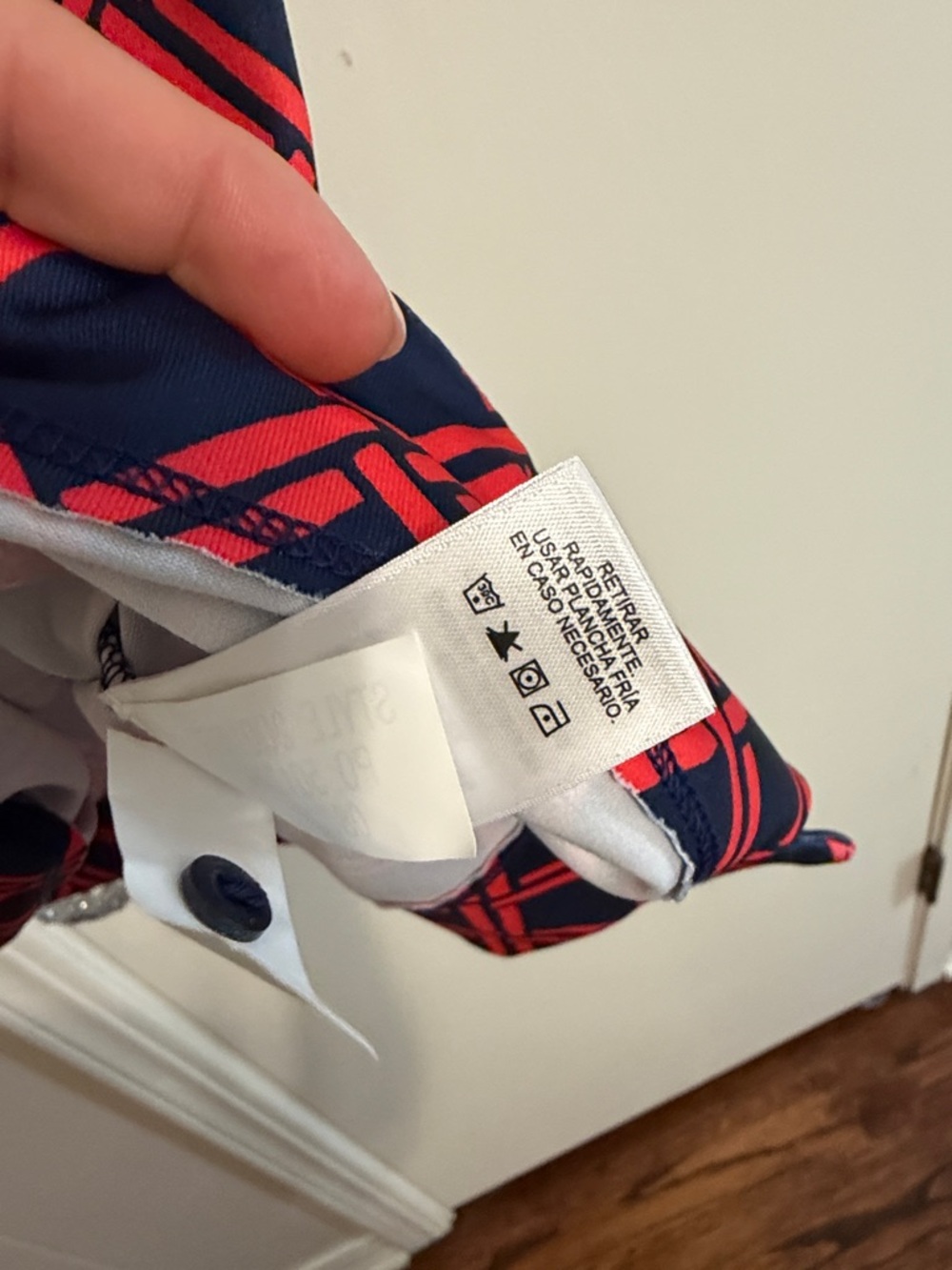 Vineyard Vines Navy and Red Dress XL - Picture 5 of 8